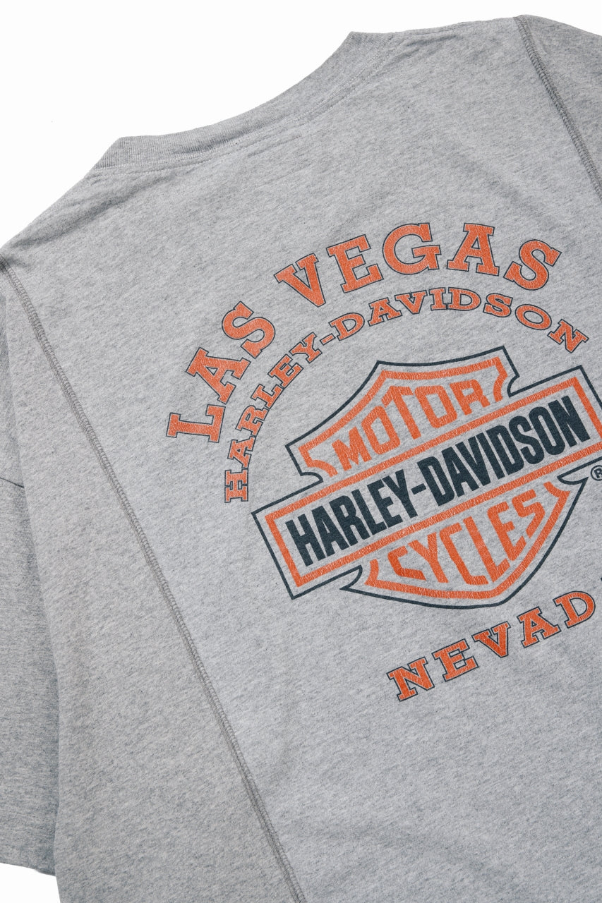 CHANGES exclusive VINTAGE REMAKE SHORT SLEEVE TEE (GREY #A