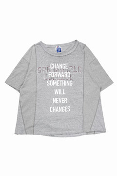 画像をギャラリービューアに読み込む, CHANGES exclusive VINTAGE REMAKE SHORT SLEEVE TEE (GREY #B)