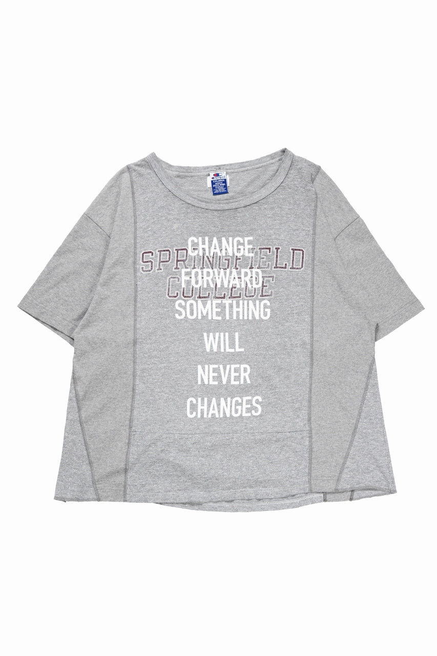 画像をギャラリービューアに読み込む, CHANGES exclusive VINTAGE REMAKE SHORT SLEEVE TEE (GREY #B)