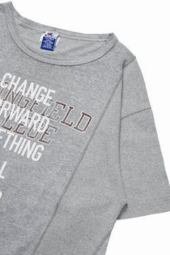 画像をギャラリービューアに読み込む, CHANGES exclusive VINTAGE REMAKE SHORT SLEEVE TEE (GREY #B)