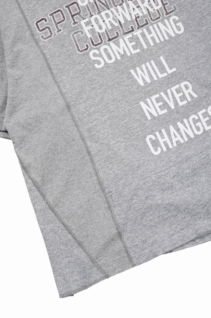 画像をギャラリービューアに読み込む, CHANGES exclusive VINTAGE REMAKE SHORT SLEEVE TEE (GREY #B)