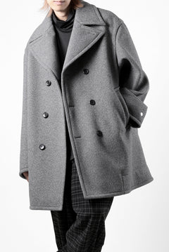 Load image into Gallery viewer, th products Marine Over Coat / active setter tweed knit (gray)