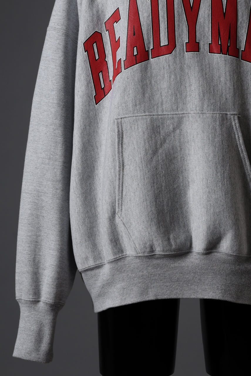 READYMADE HOODIE ARCH LOGO (GRAY)