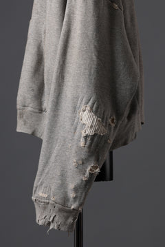 画像をギャラリービューアに読み込む, READYMADE GRUNGE DOUBLE FACE HOODIE (GRAY)