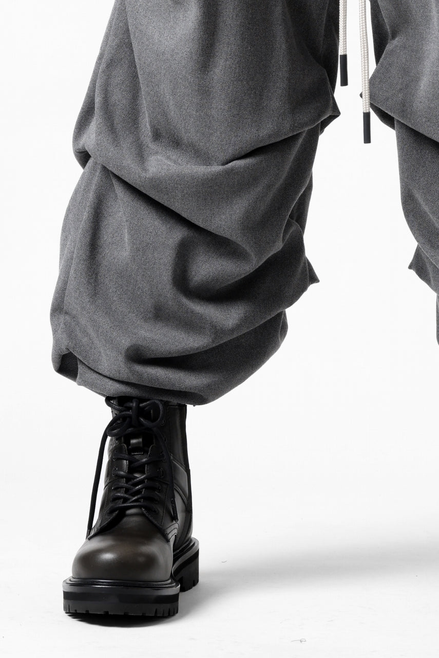 A.F ARTEFACT EXTREME WIDE BAGGY PANTS / SERGE TWILL (L.GREY)