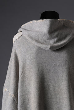 画像をギャラリービューアに読み込む, READYMADE GRUNGE DOUBLE FACE HOODIE (GRAY)