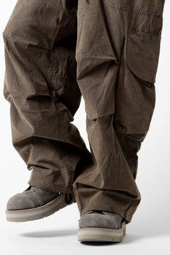 画像をギャラリービューアに読み込む, entire studios FREIGHT CARGO PANTS / COTTON CANVAS (GRAVY)