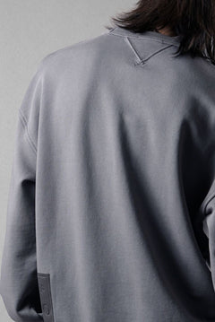 画像をギャラリービューアに読み込む, Ten c FLEECE / CREW NECK SWEAT SHIRT (GRIGIO CARBONE)