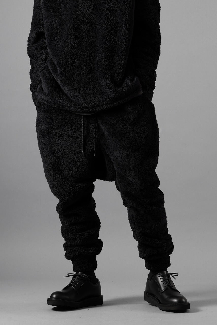 N/07 exclusive BOA FLEECE JODHPURS PANTS feat. A.F ARTEFACT (BLACK)