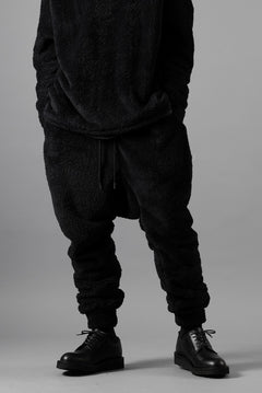 Load image into Gallery viewer, N/07 exclusive BOA FLEECE JODHPURS PANTS feat. A.F ARTEFACT (BLACK)