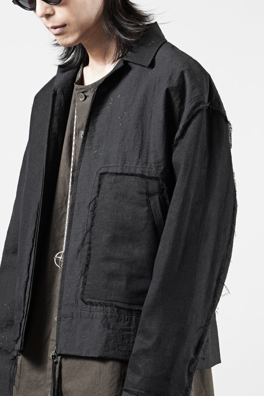 Load image into Gallery viewer, Professor.E DOTS COACH JACKET (BLACK)