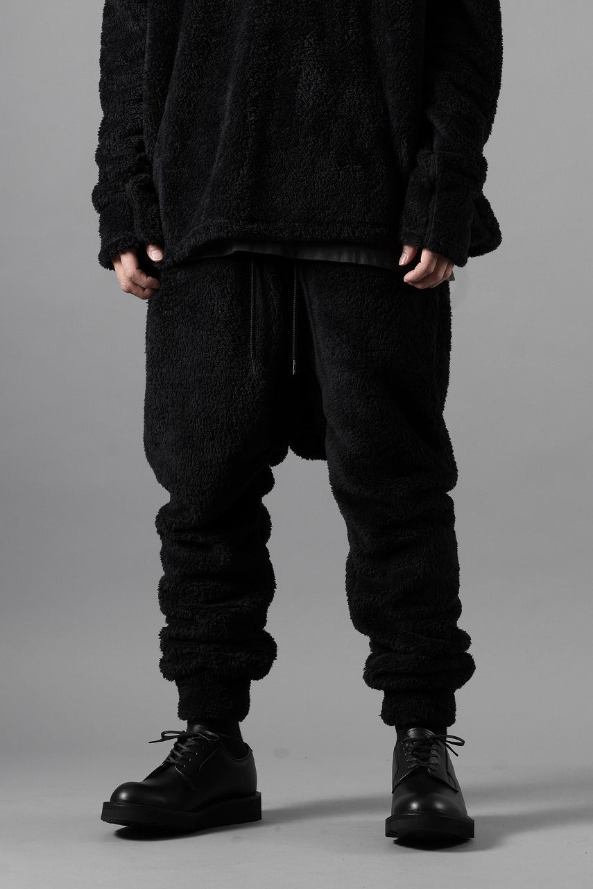 N/07 exclusive BOA FLEECE JODHPURS PANTS feat. A.F ARTEFACT (BLACK)