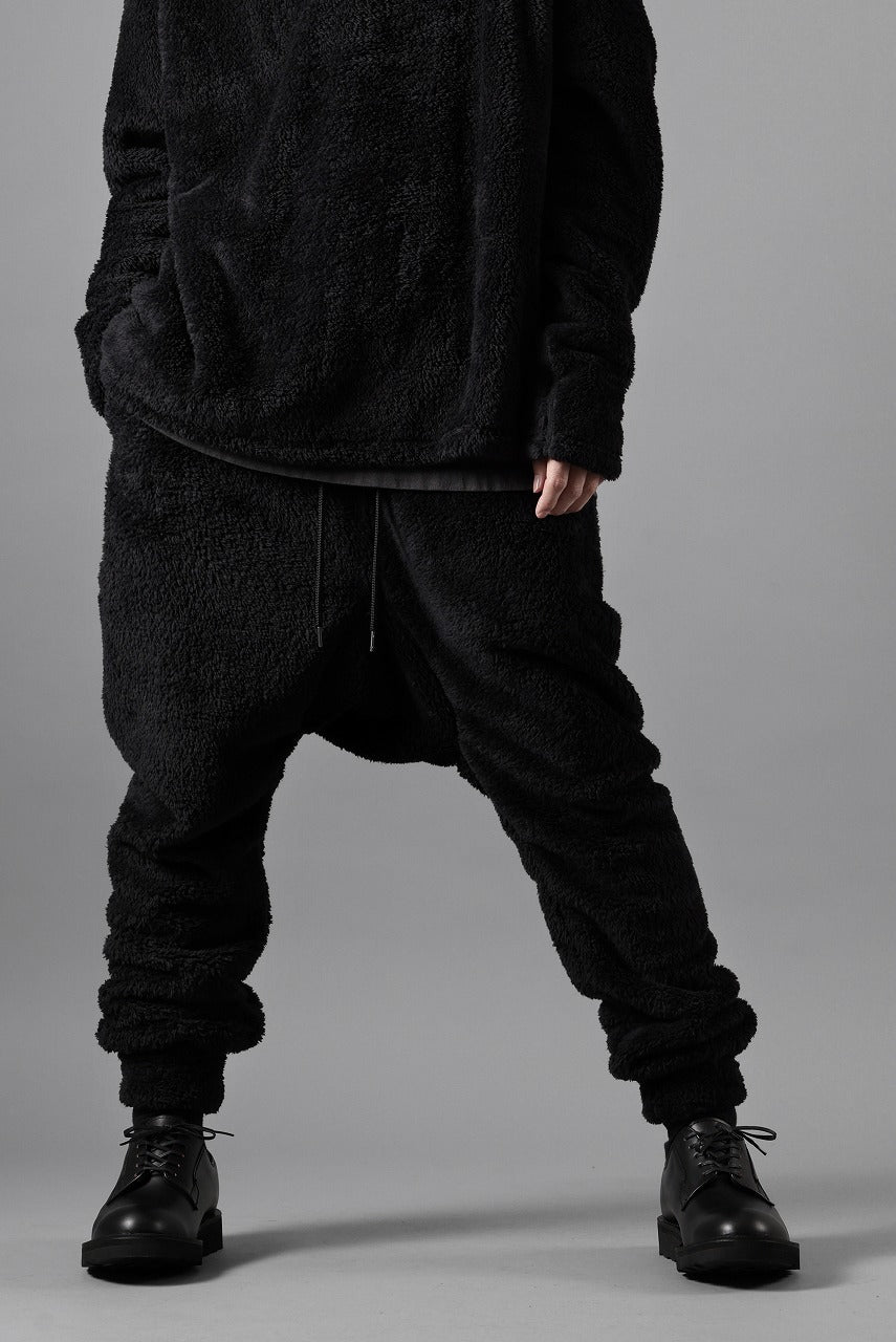 N/07 exclusive BOA FLEECE JODHPURS PANTS feat. A.F ARTEFACT (BLACK)