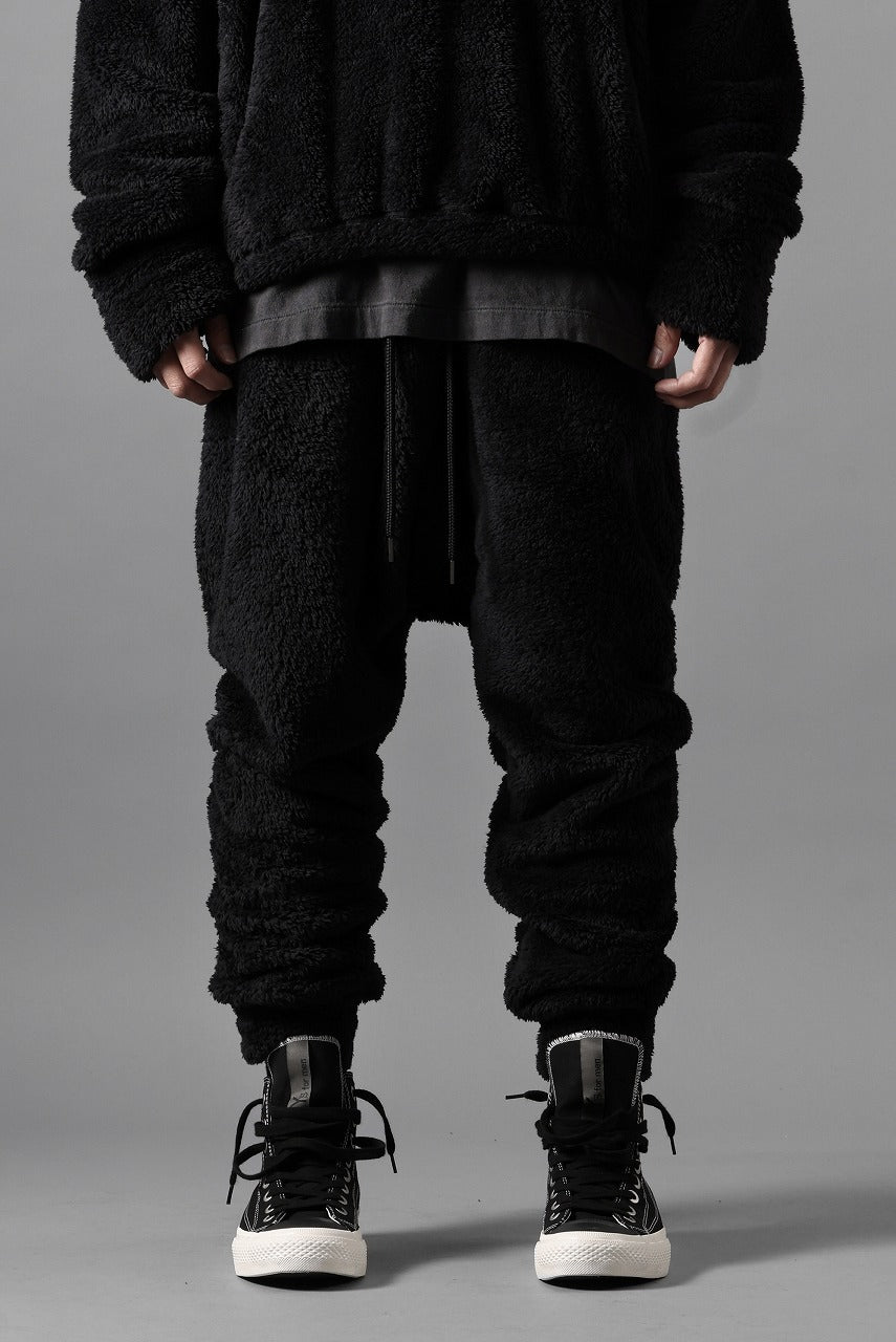 N/07 exclusive BOA FLEECE JODHPURS PANTS feat. A.F ARTEFACT (BLACK)