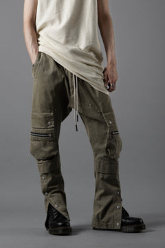 画像をギャラリービューアに読み込む, A.F ARTEFACT exclusive SOLID CARGO PANTS / BIO-WASHED CHINO CLOTH (BEIGE)
