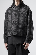 画像をギャラリービューアに読み込む, Professor.E E'ACQUARD CROPPED JACKET 2.0 (E TEXTURED JACQUARD)