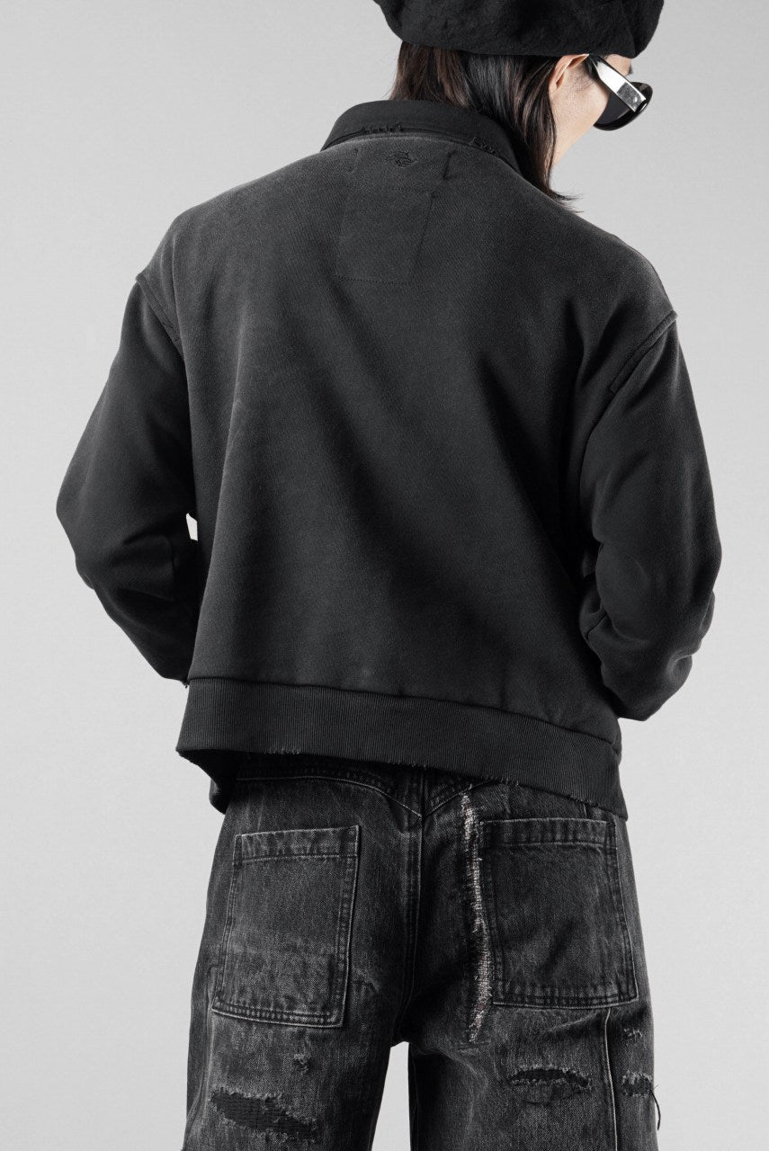 画像をギャラリービューアに読み込む, Professor.E AGED SINGLE POCKET JACKET (WASHED BLACK)【26SS PRE SALE】