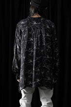 画像をギャラリービューアに読み込む, thom/krom RELAXED AOP SHIRT / SOFT VISCOSE (MARBLE PRINT)