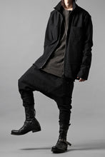 Load image into Gallery viewer, m.a+ 2 vertical pocket elastic waist sarrouel / PU521 CVPS (BLACK)