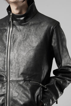 画像をギャラリービューアに読み込む, Portaille exclusive wp001 MOTO JACKET / ROMA SOFT TANNED LEATHER (BLACK)