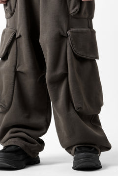 画像をギャラリービューアに読み込む, entire studios HEAVY GOCAR SWEAT PANTS (BRUNETTE)