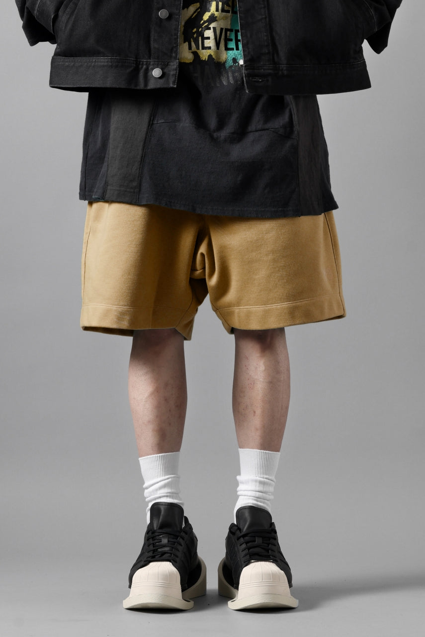 Y-3 Yohji Yamamoto SHORT PANTS / FRENCH TERRY (SHADOW RED)