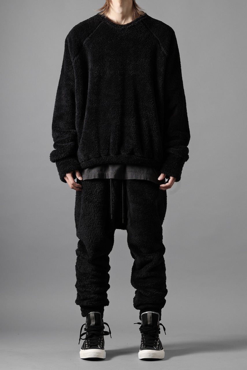 N/07 exclusive BOA FLEECE JODHPURS PANTS feat. A.F ARTEFACT (BLACK)