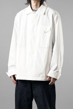 画像をギャラリービューアに読み込む, Ten c MID LAYER / SHORT JACKET (BIANCO OTTICO)