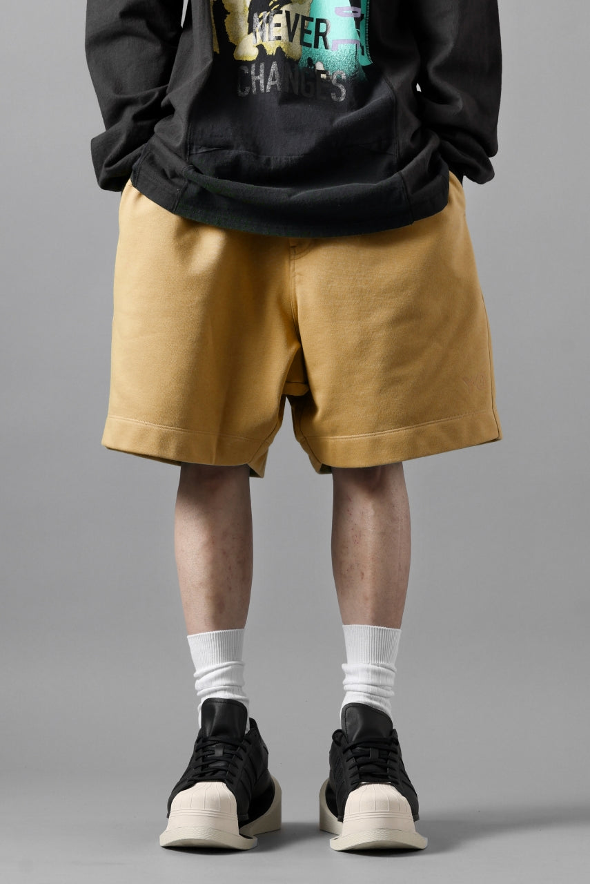 Y-3 Yohji Yamamoto SHORT PANTS / FRENCH TERRY (SHADOW RED)