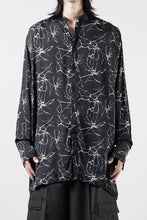 画像をギャラリービューアに読み込む, thom/krom RELAXED AOP SHIRT / SOFT VISCOSE (MARBLE PRINT)
