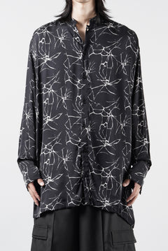 画像をギャラリービューアに読み込む, thom/krom RELAXED AOP SHIRT / SOFT VISCOSE (MARBLE PRINT)