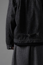 画像をギャラリービューアに読み込む, FULLCOUNT Type 1 Black Denim Jacket / 13.7oz Zimbabwe Selvedge Denim (BLACK)