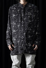 画像をギャラリービューアに読み込む, thom/krom RELAXED AOP SHIRT / SOFT VISCOSE (MARBLE PRINT)