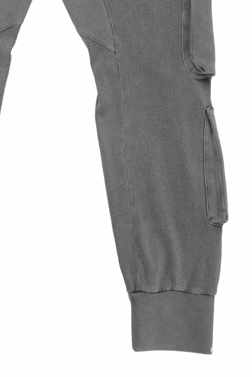 thom/krom MATMIX CARGO TROUSERS / STRUCTURED SOFT JERSEY (USED GREY)