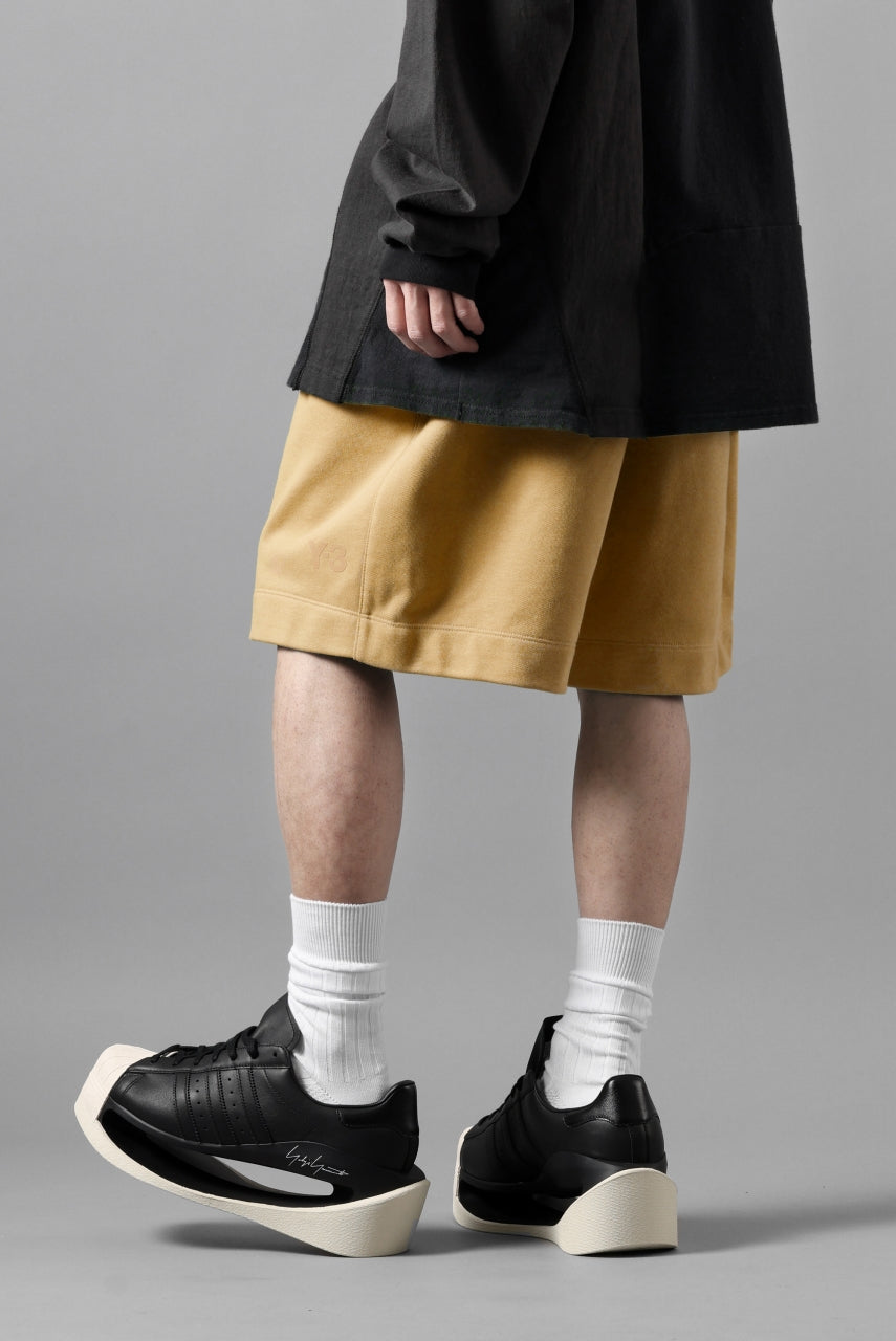 Y-3 Yohji Yamamoto SHORT PANTS / FRENCH TERRY (SHADOW RED)