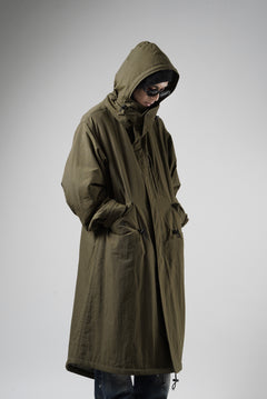 Load image into Gallery viewer, Y's for men MODS COAT / NYLON TASLAN with THINSULATE (KHAKI)
