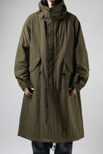 Load image into Gallery viewer, Y's for men MODS COAT / NYLON TASLAN with THINSULATE (KHAKI)