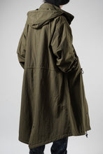 Load image into Gallery viewer, Y's for men MODS COAT / NYLON TASLAN with THINSULATE (KHAKI)