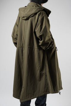 Load image into Gallery viewer, Y's for men MODS COAT / NYLON TASLAN with THINSULATE (KHAKI)