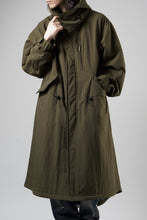 Load image into Gallery viewer, Y's for men MODS COAT / NYLON TASLAN with THINSULATE (KHAKI)