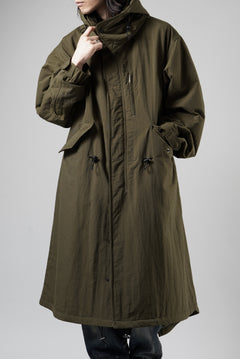 Load image into Gallery viewer, Y's for men MODS COAT / NYLON TASLAN with THINSULATE (KHAKI)