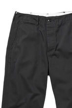 画像をギャラリービューアに読み込む, FULLCOUNT 1153 U.S.ARMY TAPERED CHINO TROUSERS (BLACK)