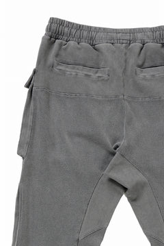 画像をギャラリービューアに読み込む, thom/krom MATMIX CARGO TROUSERS / STRUCTURED SOFT JERSEY (USED GREY)