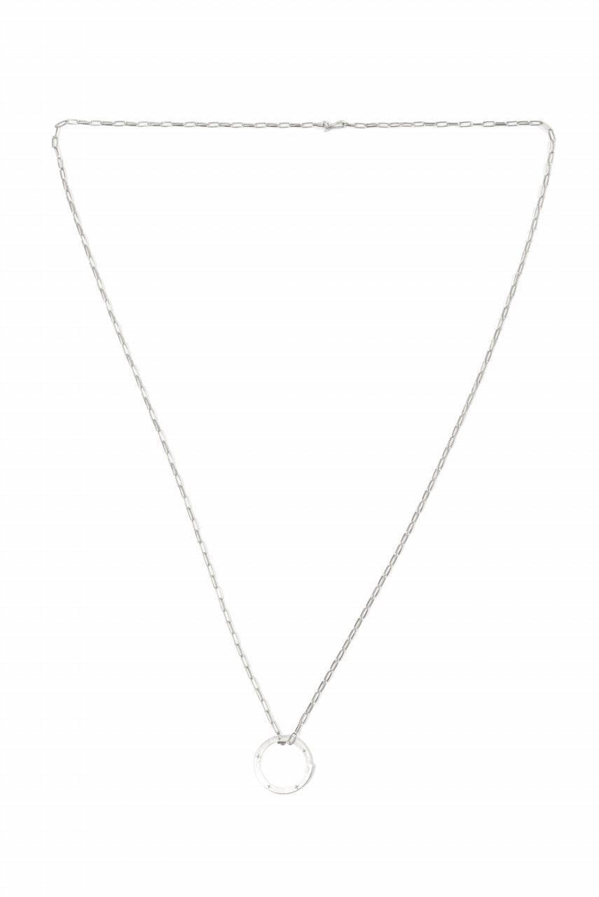 画像をギャラリービューアに読み込む, m.a+ ring necklace / ACAG/C / AG (SILVER)