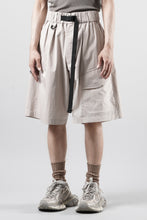 画像をギャラリービューアに読み込む, Y-3 Yohji Yamamoto UT WIDE LEG SHORTS (LIGHT BROWN)