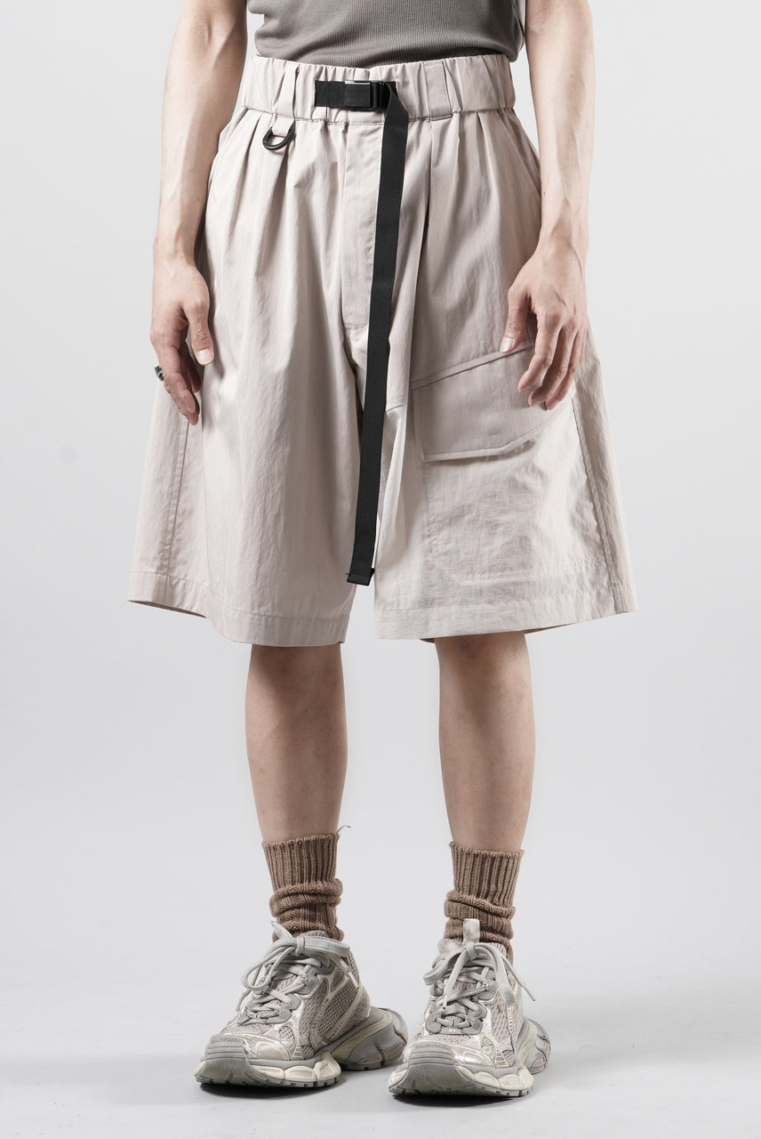 画像をギャラリービューアに読み込む, Y-3 Yohji Yamamoto UT WIDE LEG SHORTS (LIGHT BROWN)