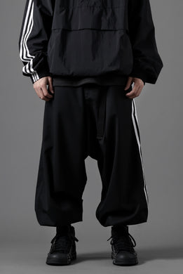 Y-3 Yohji Yamamoto REFIND WOOL PANTS (BLACK)