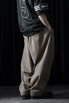 画像をギャラリービューアに読み込む, 【SAMPLE SALE】A.F ARTEFACT VOLUMETRIC WIDE TROUSERS (SAND)