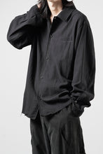 画像をギャラリービューアに読み込む, Professor.E EMBROIDERED SHIRT (BLACK)