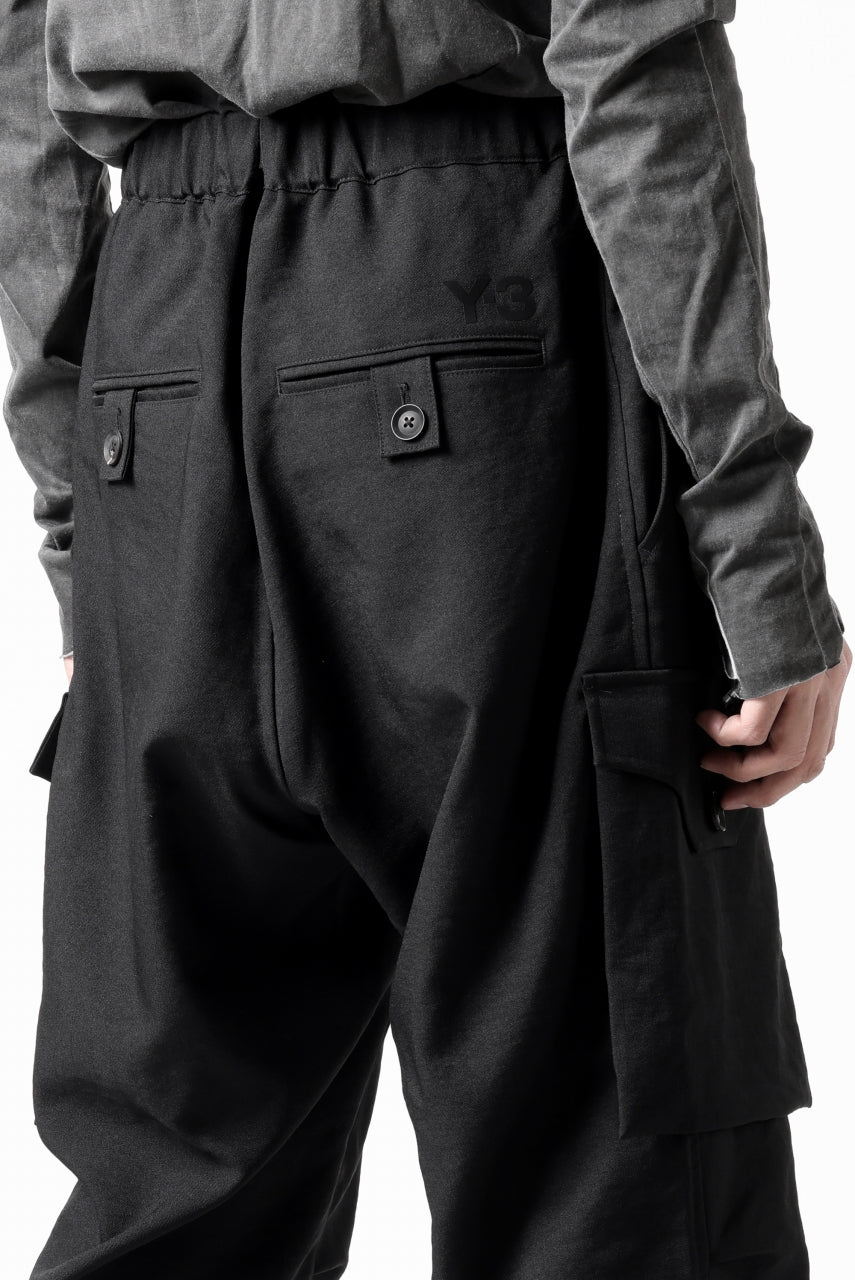 Y-3 Yohji Yamamoto CUFFS PANTS (BLACK)